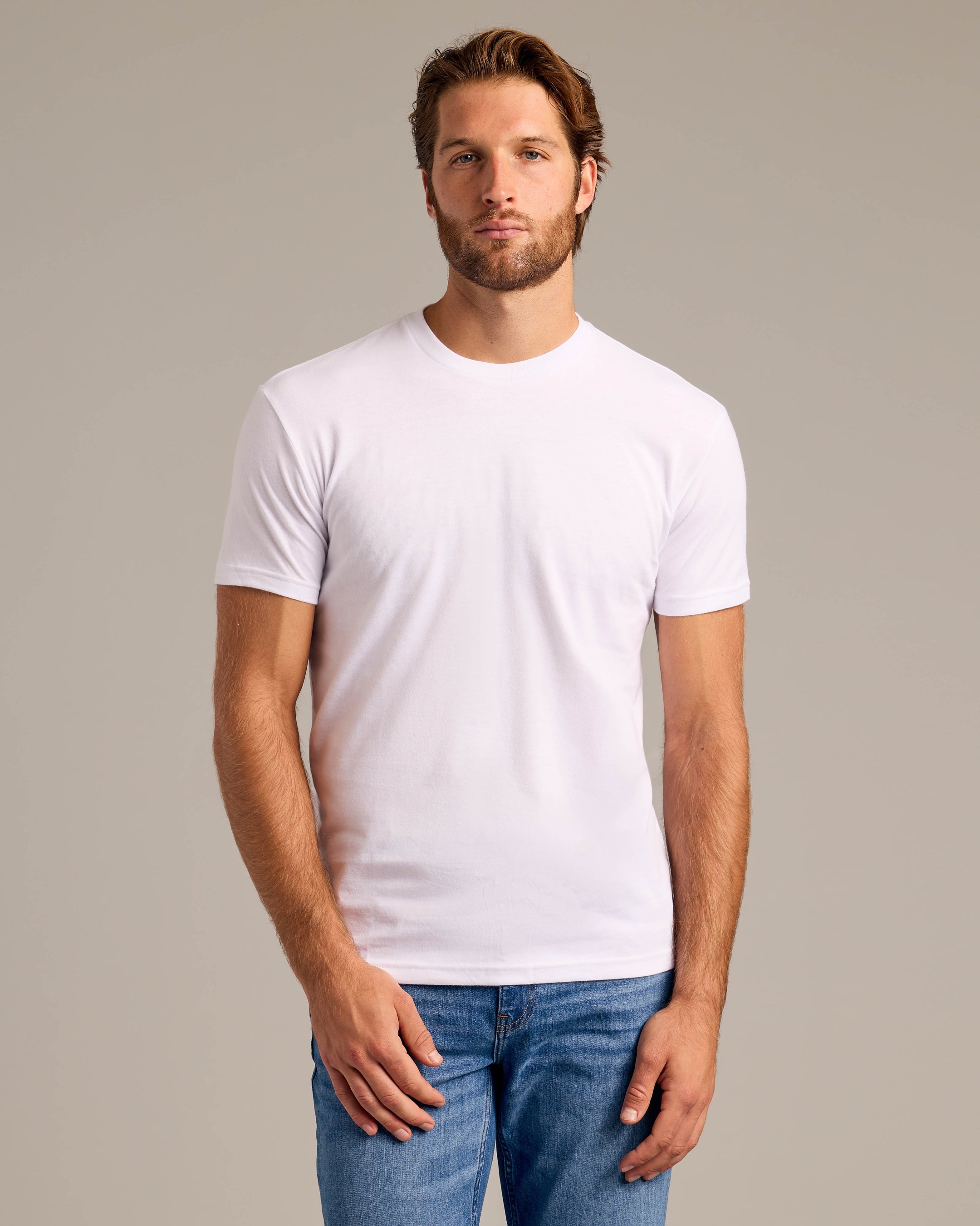 Best crew neck white t shirt online