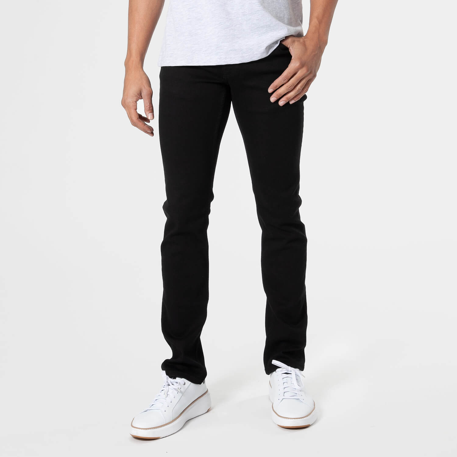 Black shops slim fit stretch jeans