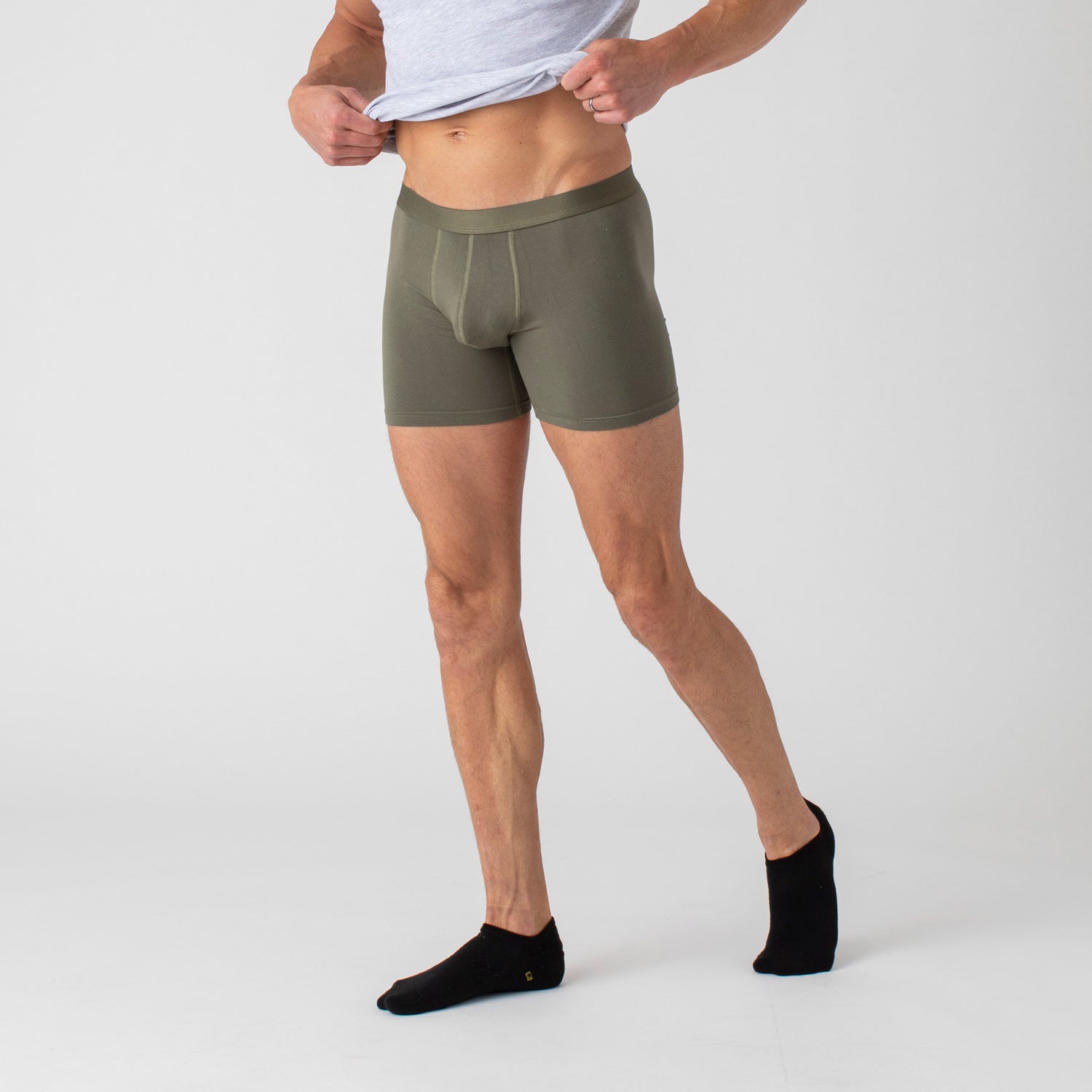 GetUSCart- True Religion Mens Boxer Briefs - Trunks Underwear for Men Pack,  6-Pack Lime Green