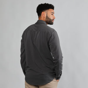 True ClassicBlack & Carbon Long Sleeve Knit Shirt 2-Pack