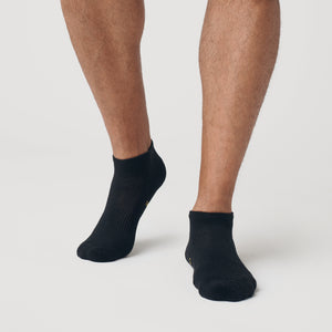 True ClassicBlack Ankle Socks 6-Pack