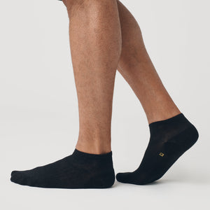 True ClassicBlack Ankle Socks 6-Pack