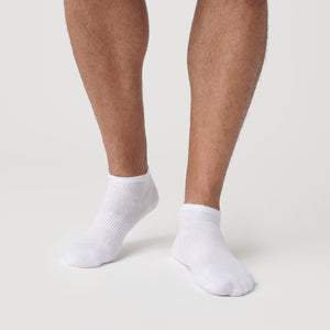 True ClassicWhite Ankle Socks 6-Pack