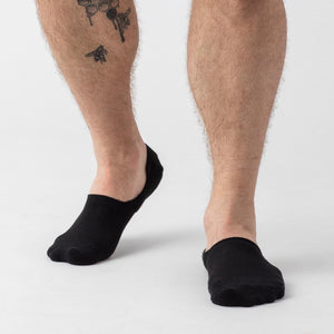 True ClassicBlack Never Show Socks 6-Pack