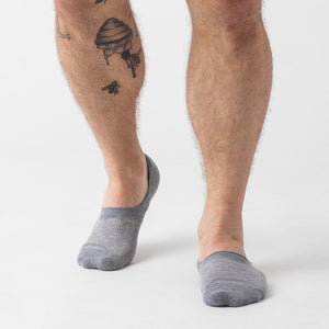 True ClassicHeather Gray Never Show Socks 6-Pack