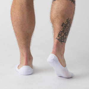 True ClassicWhite Never Show Socks 6-Pack