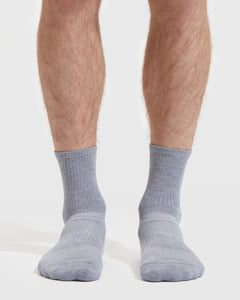 True ClassicHeather Gray Half Crew Socks 3-Pack