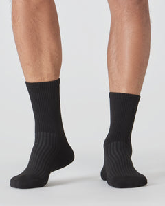 True ClassicPack de 3 calcetines deportivos negros