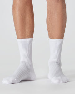 True ClassicWhite Active Crew Socks 3-Pack