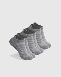 True ClassicHeather Gray No Show Socks 3-Pack 2.0