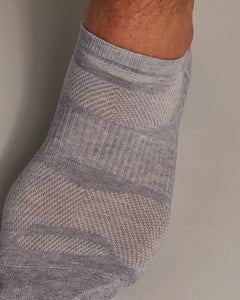 True ClassicHeather Gray No Show Socks 3-Pack 2.0