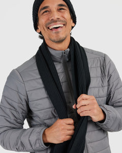 True ClassicBlack Sweater Scarf