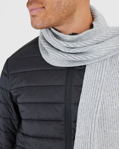 True ClassicHeather Gray Sweater Scarf