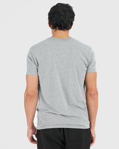 True ClassicAll Heather Gray Short Sleeve Crew Neck 6-Pack