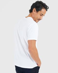 True ClassicAll White Short Sleeve Crew Neck 3-Pack