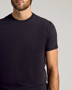 True ClassicBlack Short Sleeve Crew Neck Tee