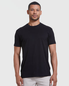 True ClassicAll Black Short Sleeve Crew Neck 12-Pack