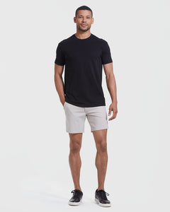 True ClassicAll Black Short Sleeve Crew Neck 9-Pack