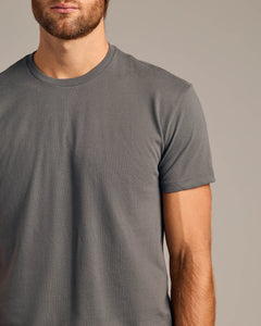 True ClassicCarbon Short Sleeve Crew Neck Tee