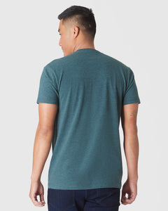 True ClassicHeather Seafarer Short Sleeve Crew Neck Tee