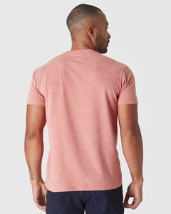 True ClassicHeather Cayenne Short Sleeve Crew Neck Tee