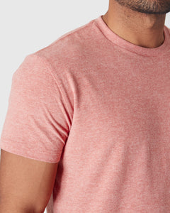 True ClassicHeather Cayenne Short Sleeve Crew Neck Tee