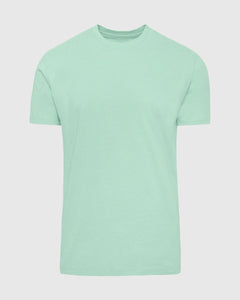 True ClassicHeather Mist Short Sleeve Crew Neck Tee