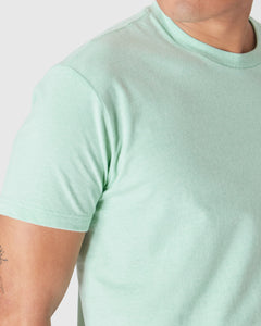 True ClassicHeather Mist Short Sleeve Crew Neck Tee