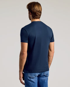 True ClassicNavy Short Sleeve Crew Neck Tee