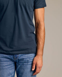 True ClassicNavy Short Sleeve Crew Neck Tee