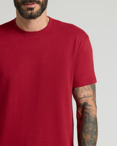 True ClassicRaspberry Short Sleeve Crew Neck Tee