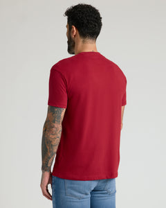 True ClassicRaspberry Short Sleeve Crew Neck Tee