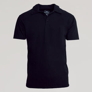 True ClassicBlack Short Sleeve Polo