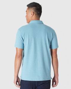 True ClassicHeather Voyager Short Sleeve Polo