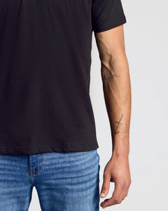 True ClassicBlack Short Sleeve Polo