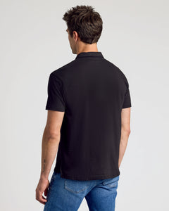 True ClassicBlack Short Sleeve Polo