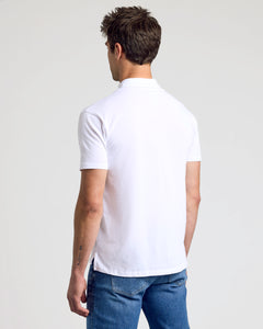 True ClassicWhite Short Sleeve Polo