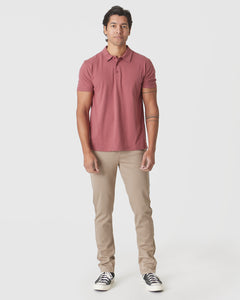 True ClassicRustic Apple Short Sleeve Polo