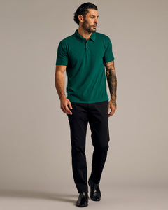 True ClassicViridian Short Sleeve Polo