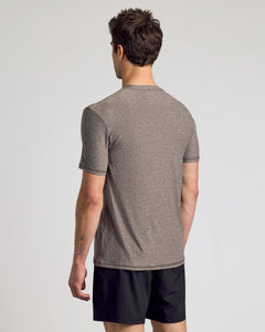 True ClassicHeather Cocoa Active Crew Neck Tee