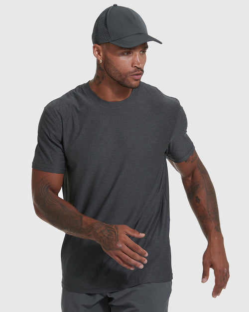 Heather Active and Classic Crew Neck Tee 6-Pack