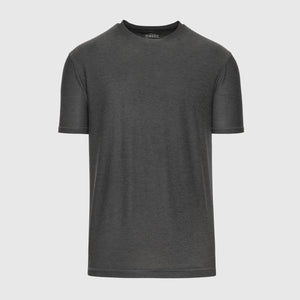 True ClassicCharcoal Heather Gray Active Crew Neck Tee