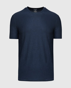 True ClassicDark Heather Cadet Active Crew Neck Tee