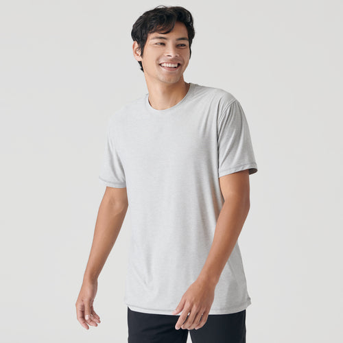 Heather Active and Classic Crew Neck Tee 6-Pack