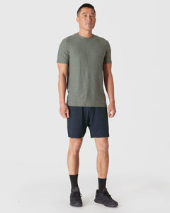 True ClassicHeather Forest Active Crew Neck Tee