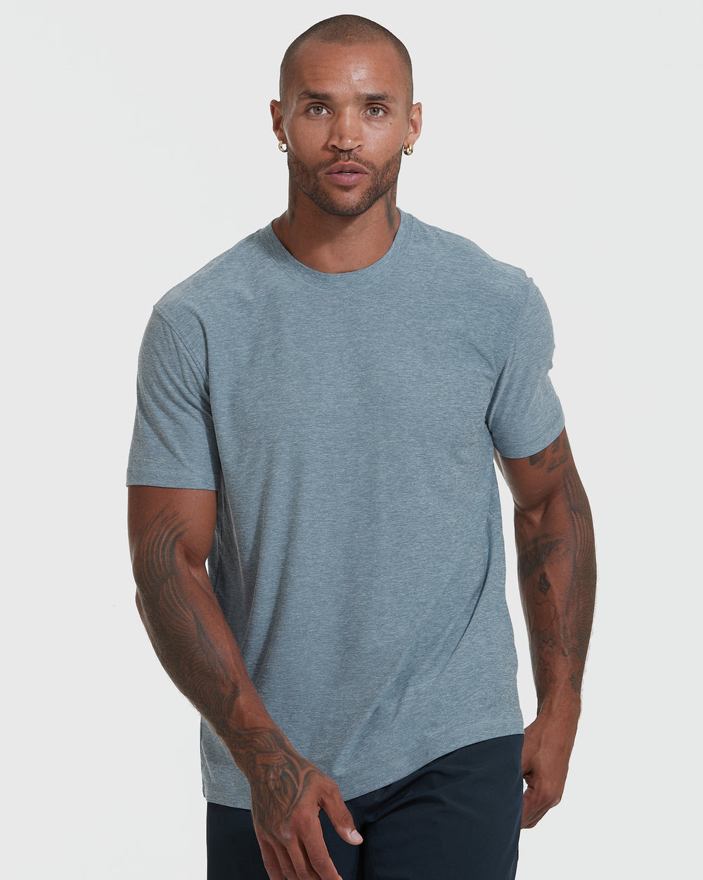 Heather Active and Classic Crew Neck Tee 6-Pack