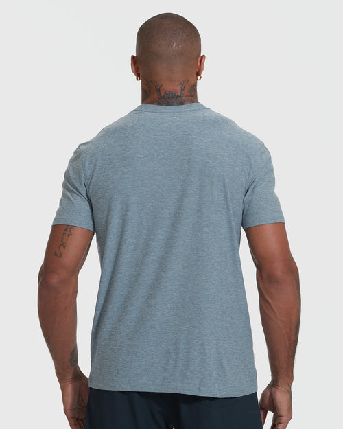 Heather Active and Classic Crew Neck Tee 6-Pack