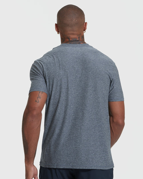 The Heather Color Active Crew Neck T-Shirt 3-Pack