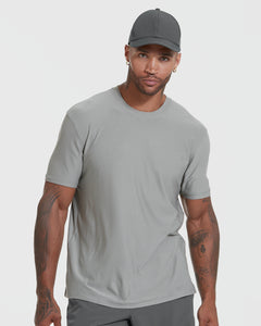 True ClassicGray Active Crew Neck 3-Pack