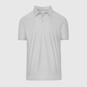 True ClassicLight Heather Gray Active Polo 2.0